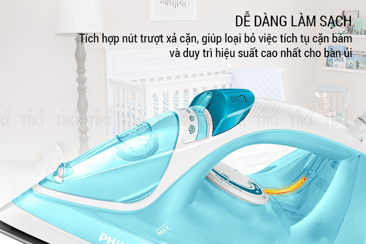 Bàn Ủi Hơi Nước Philips GC2670 (2300W) - Xanh Ngọc - Hàng chính hãng