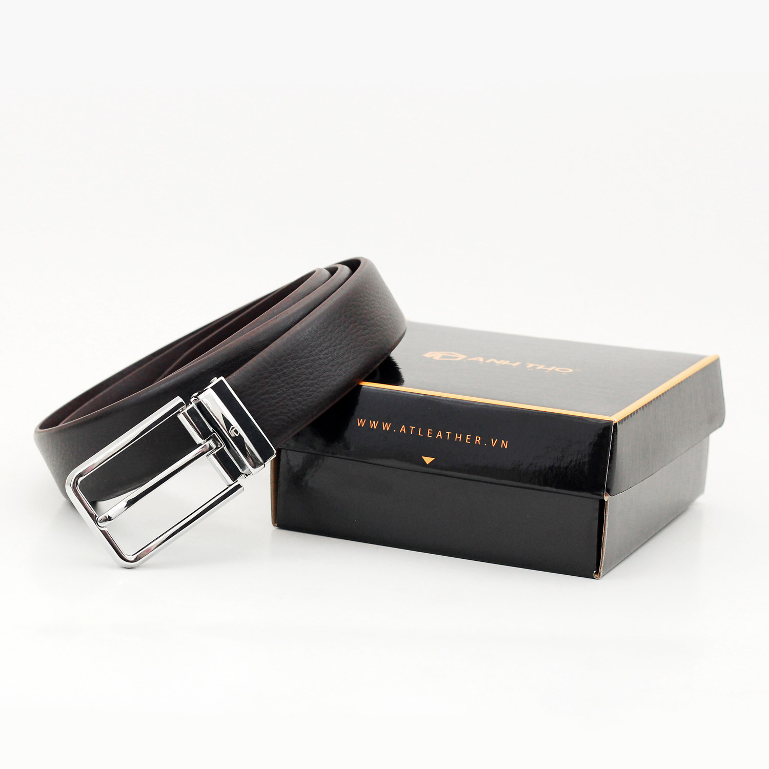 Thắt lưng da bò Anh Tho Leather MIK35-01