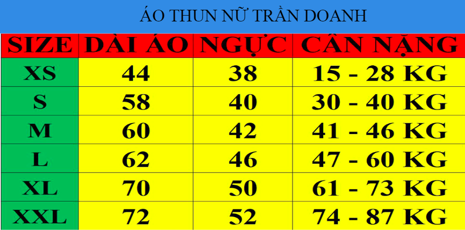 Áo Sát Nách Nữ