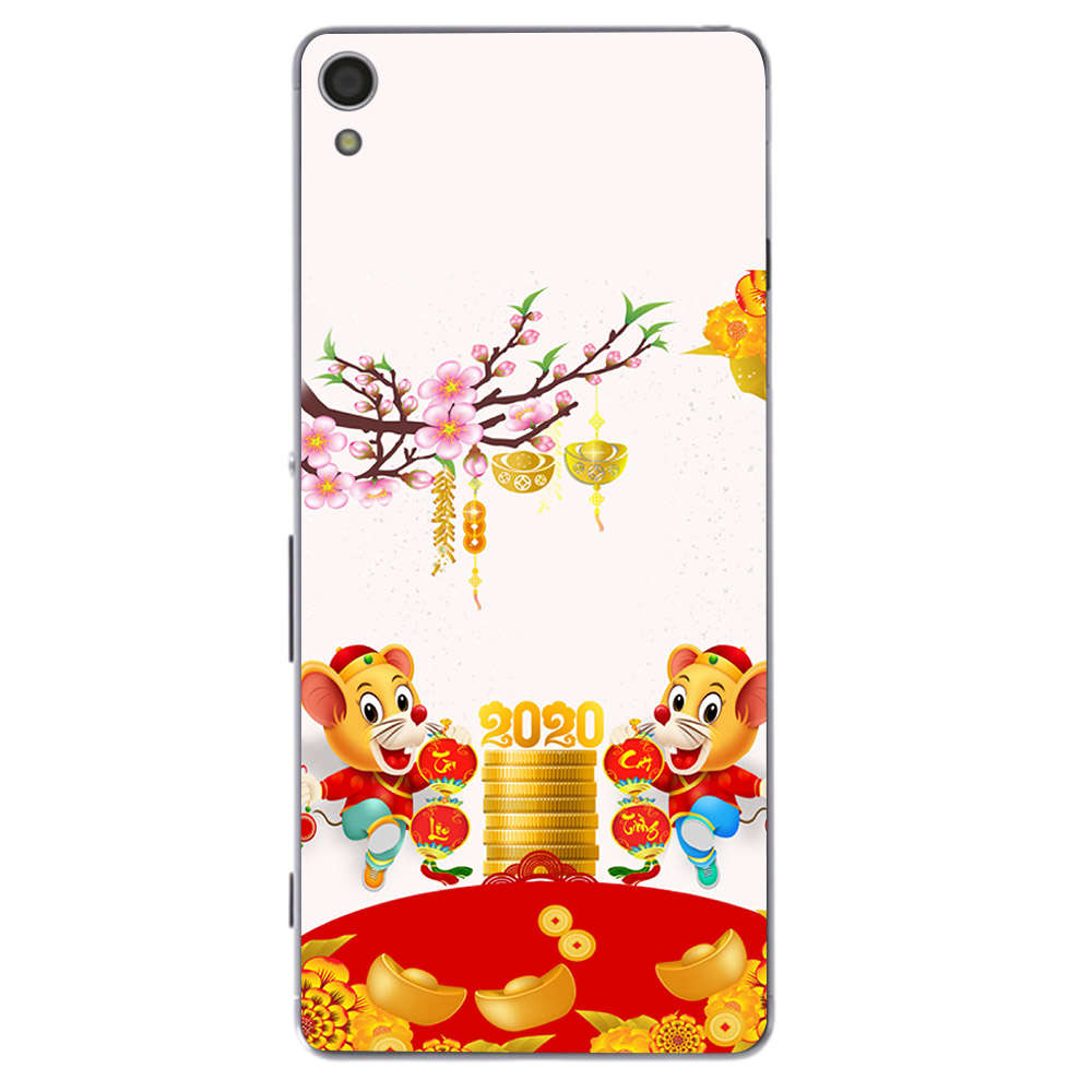 Ốp điện thoại Sony Xperia Z3 - Chuột chúc tết mã 17 MS CCTM17