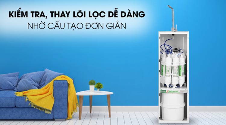 Máy lọc nước Hydrogen ion kiềm Kangaroo KG100ES - Hàng chính hãng