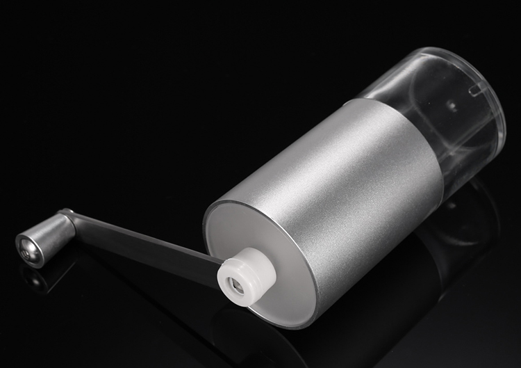 Portable Manual Coffee Bean Grinder Mill with Brush and Spoon Kitchen Grinding Tool