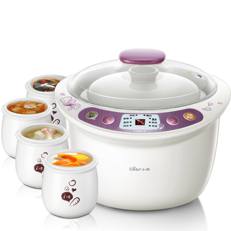 Nồi hầm đất dùng điện Bear 4 trong 1 DDZ-A35G1