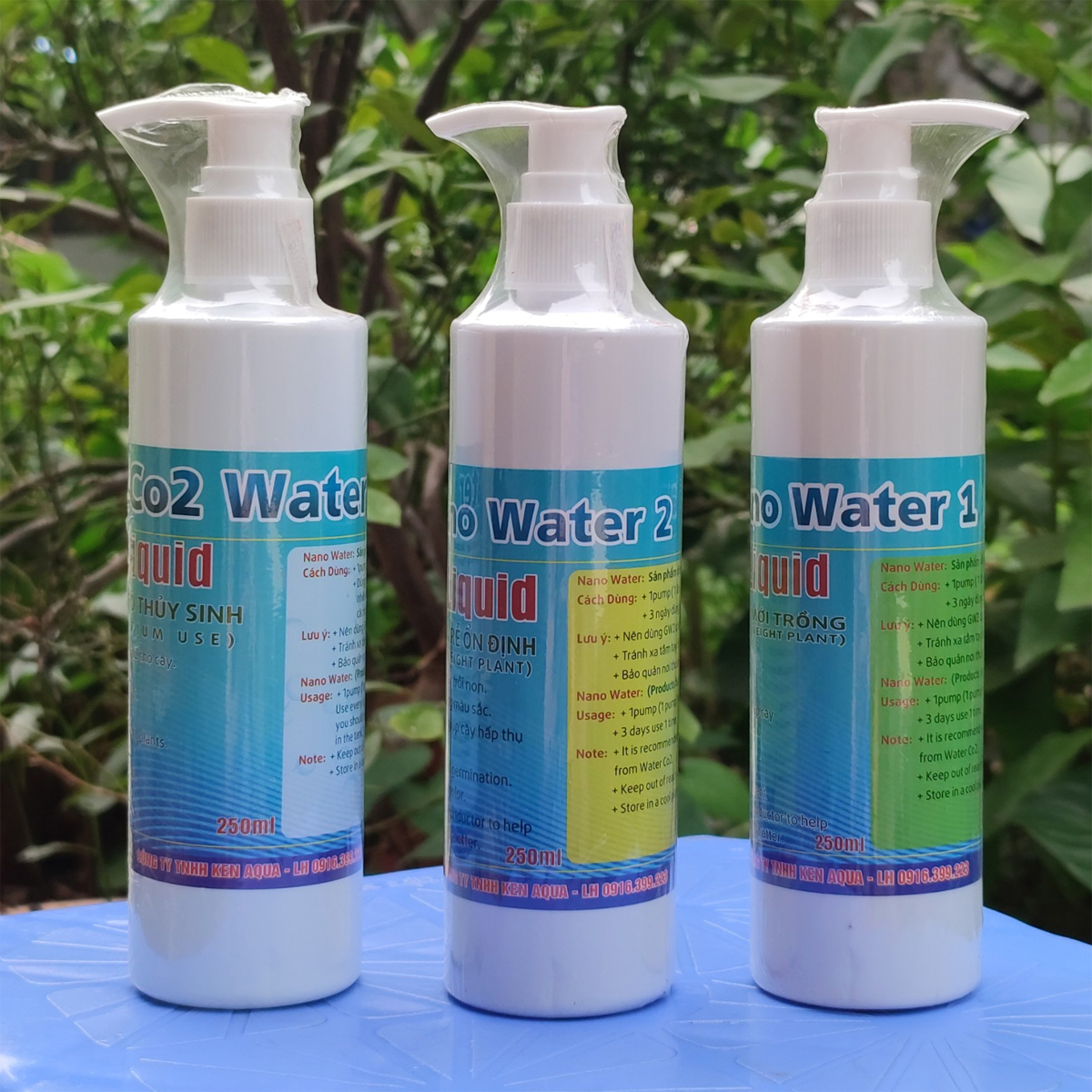 Phân nước thủy sinh CO2 WATER Carbon Liquid: bổ sung CO2 giúp cây lên màu đẹp, thay thế bình Co2