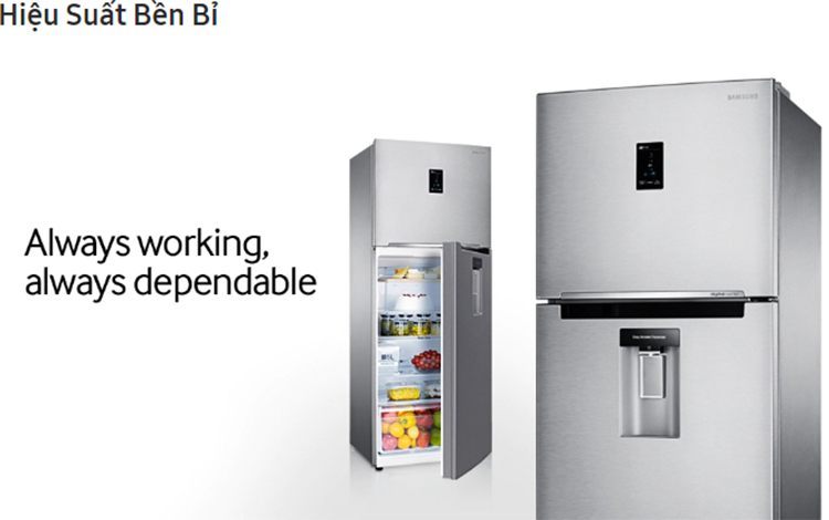 Tủ Lạnh Inverter Samsung RT25HAR4DSA/SV (255L) - Bạc - Hàng chính hãng