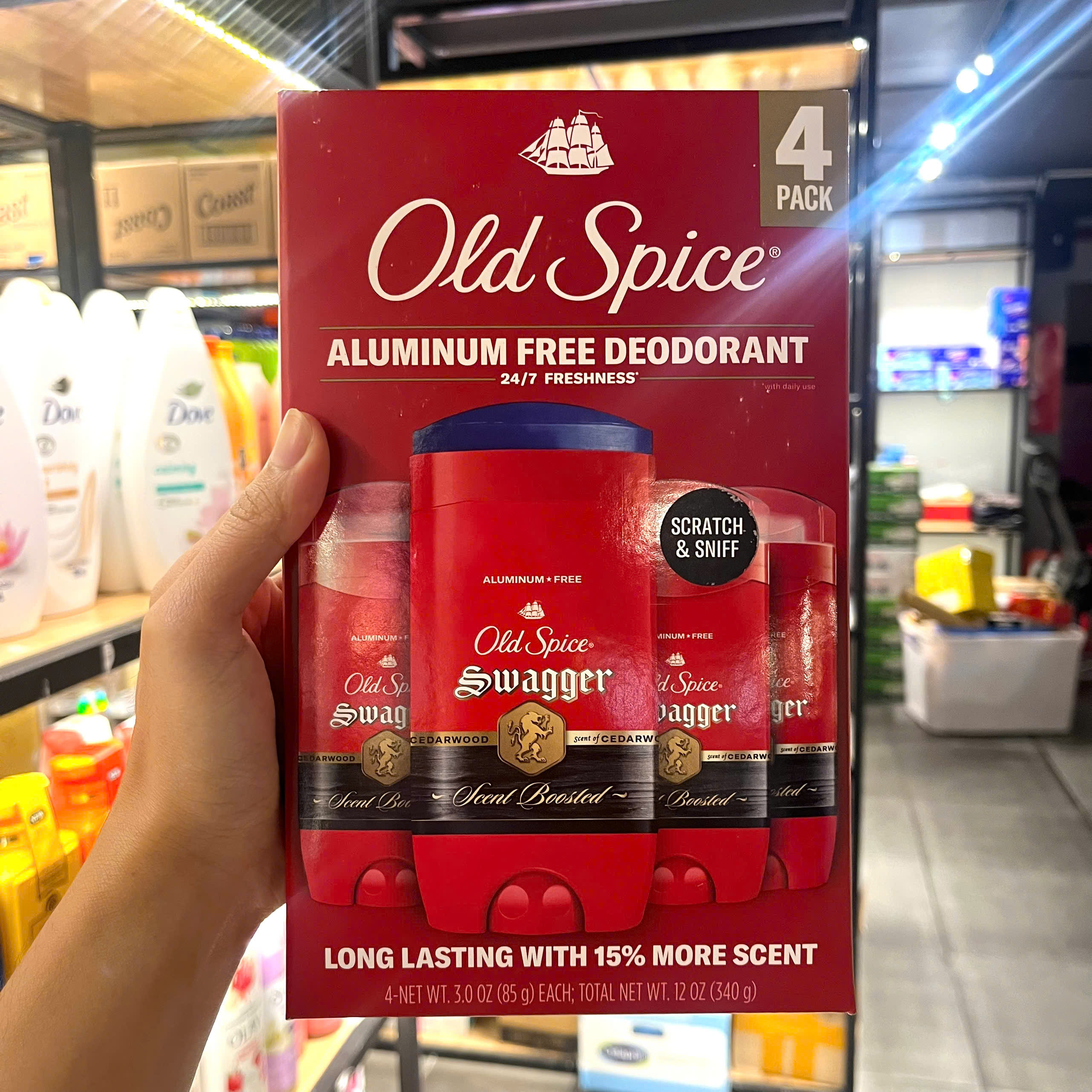 Lăn khử mùi Old Spice Swagger Deodorant 85g Hàng Nhập Mỹ