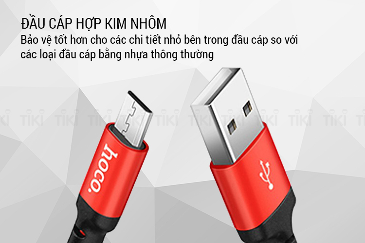 Cáp Sạc Hoco X14 Cổng Micro USB Dài 1m