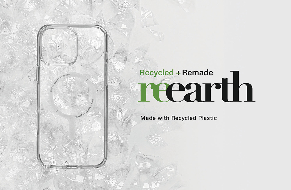 Ốp lưng Cho iPhone 17 Pro/ 17 Pro Max UNIQ CLARIO Chế Tác Từ Nhựa Tái Chế Bền Bỉ Cam Kết Bảo Vệ Môi Trường Hàng Chính Hãng