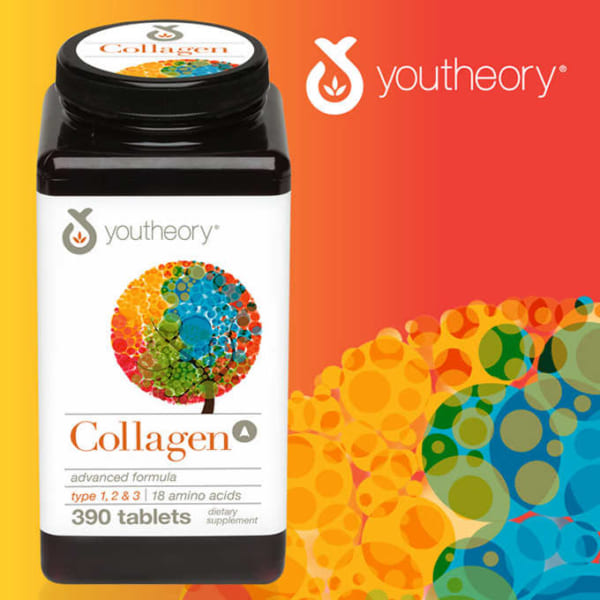 Collagen Mỹ Youtheory (Collagen Type 1-2-3) 390 Viên - QuaTangMe Extaste