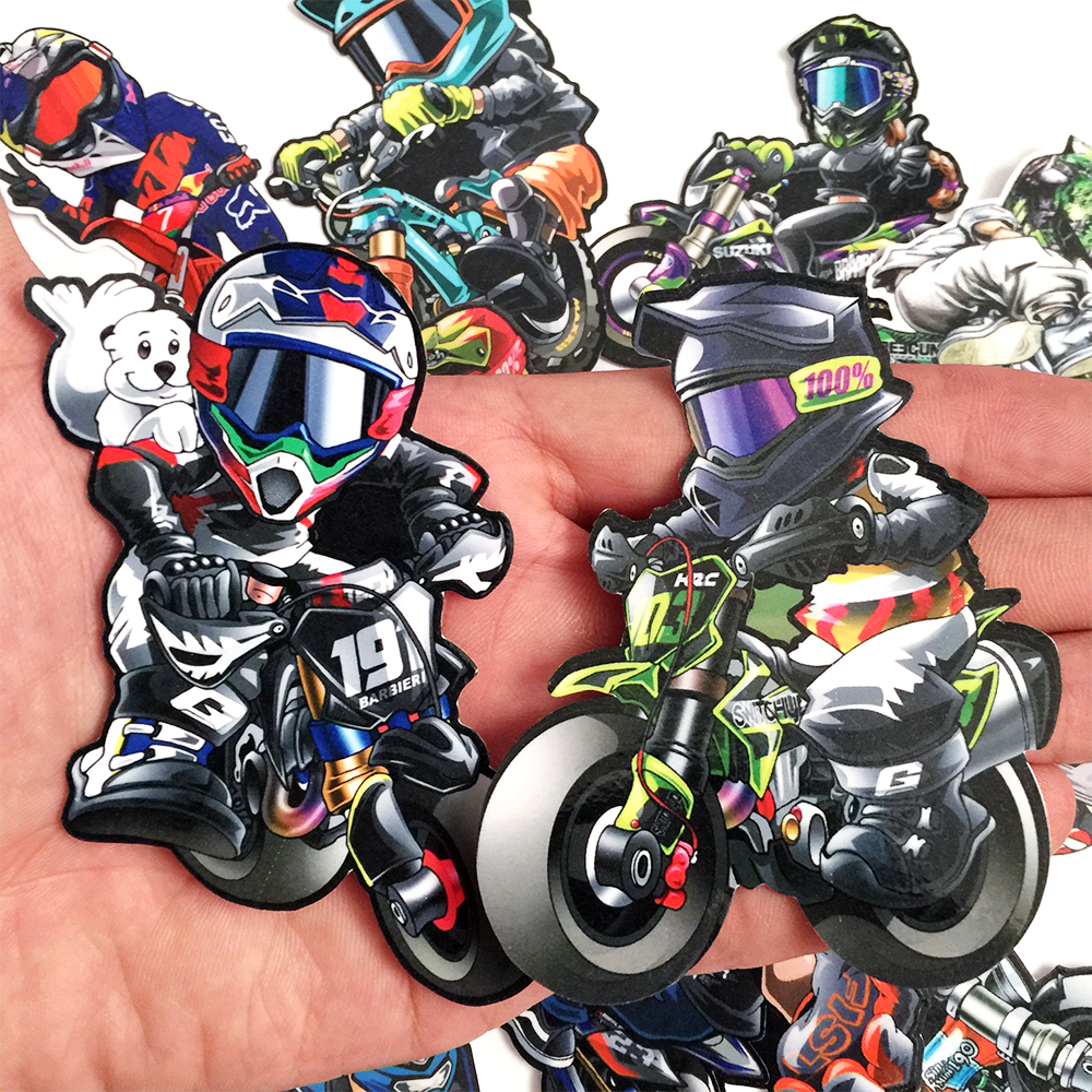Bộ Tem Xe Biker