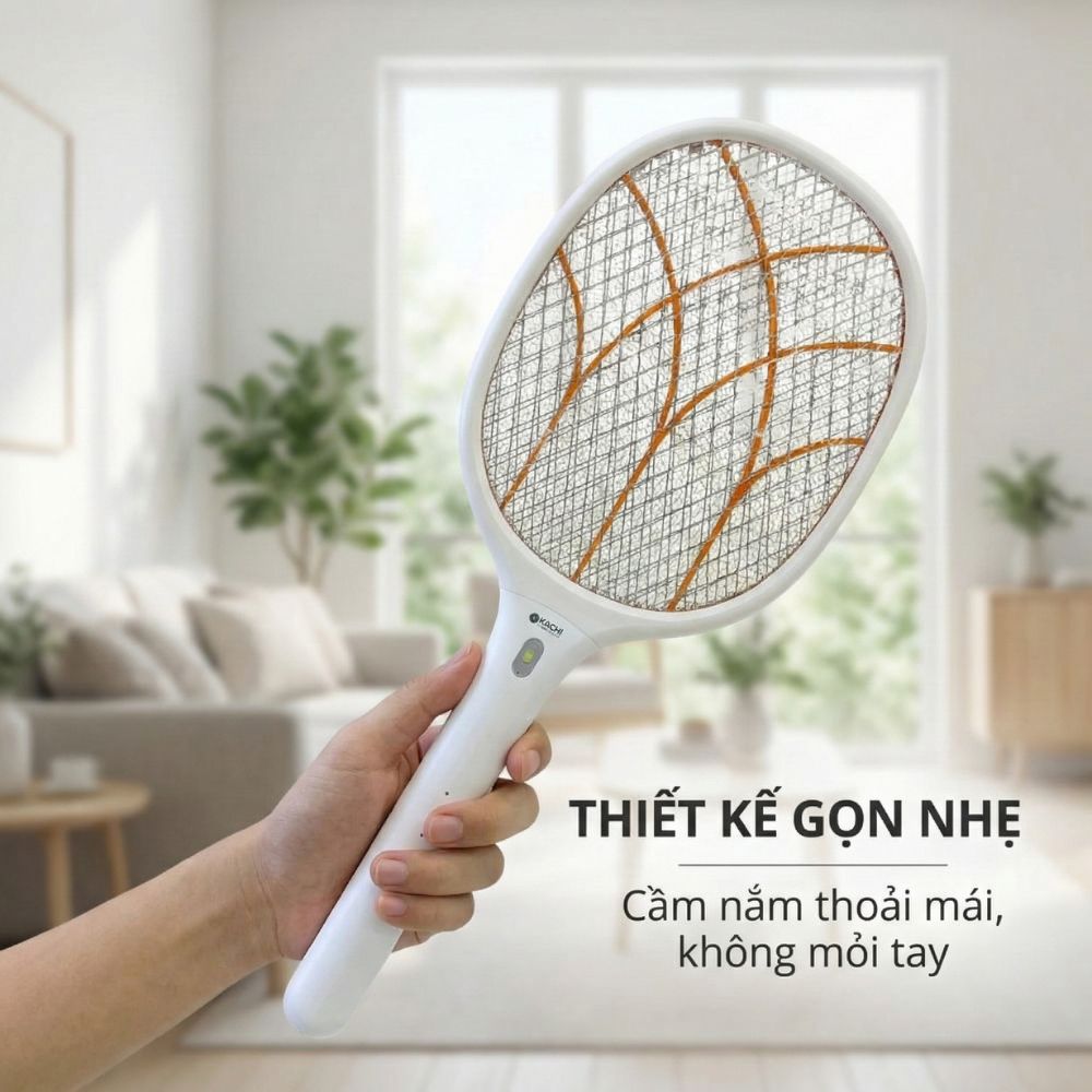 Vợt muỗi Kachi - hàng chính hãng
