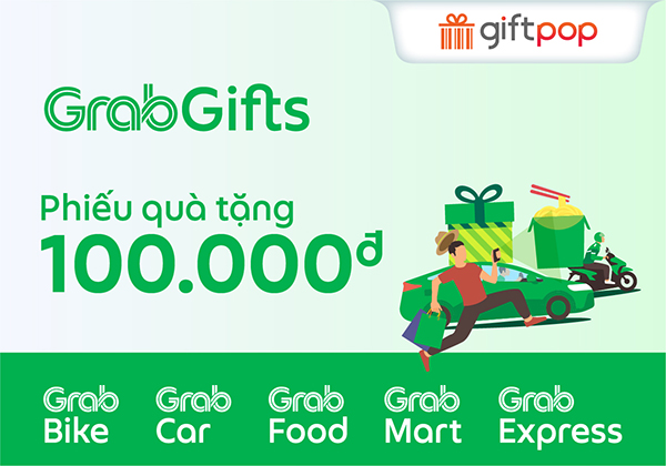 Phiếu Quà Tặng GrabGifts 100K