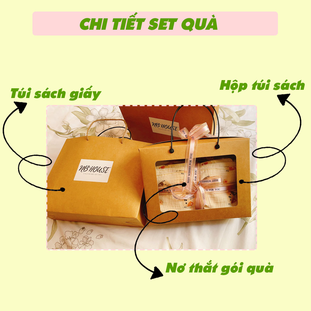 Quy cách gói hàng của set quà tặng