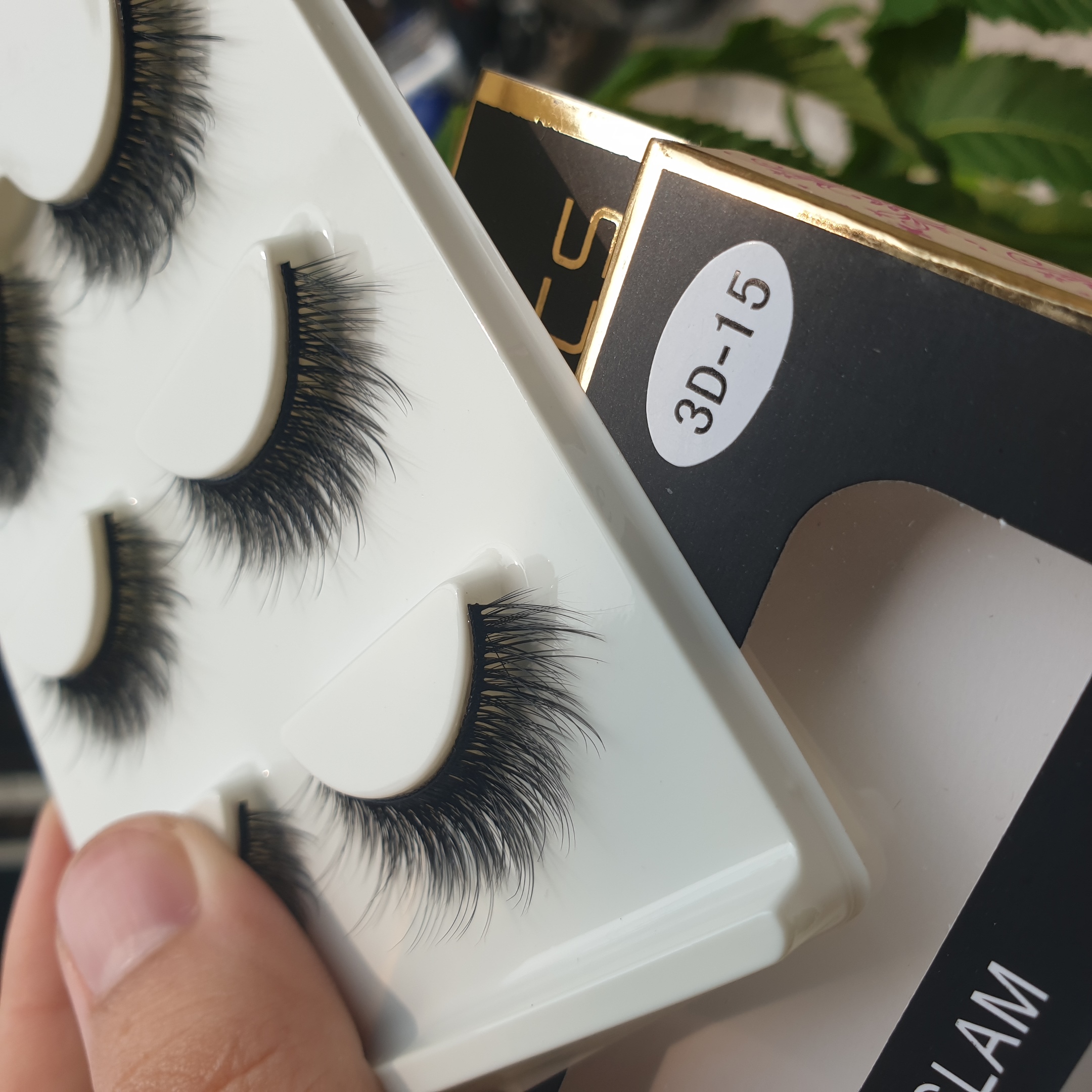 Lông mi giả lông chồn 3 Fashion Eyelashes 3 Faux-Cils 3D 1 bộ 3 cặp