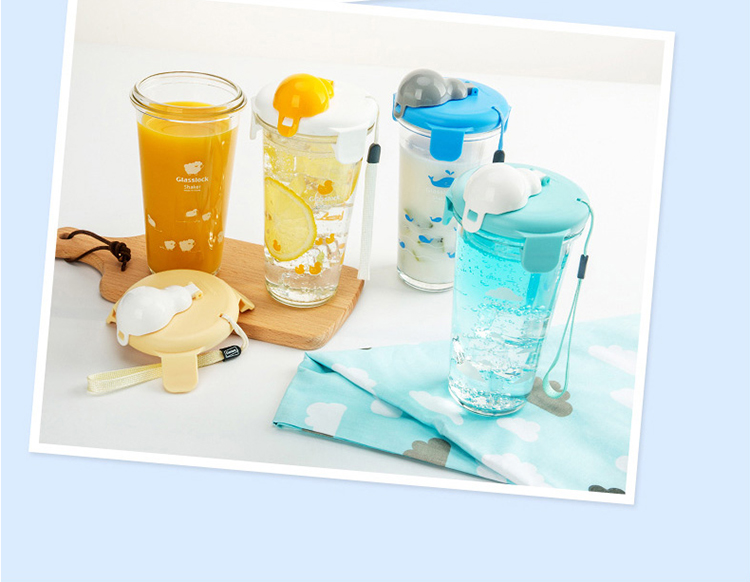 Ly Thủy Tinh Có Nắp Đậy Sanguang Clouds GlassLock PC618-D