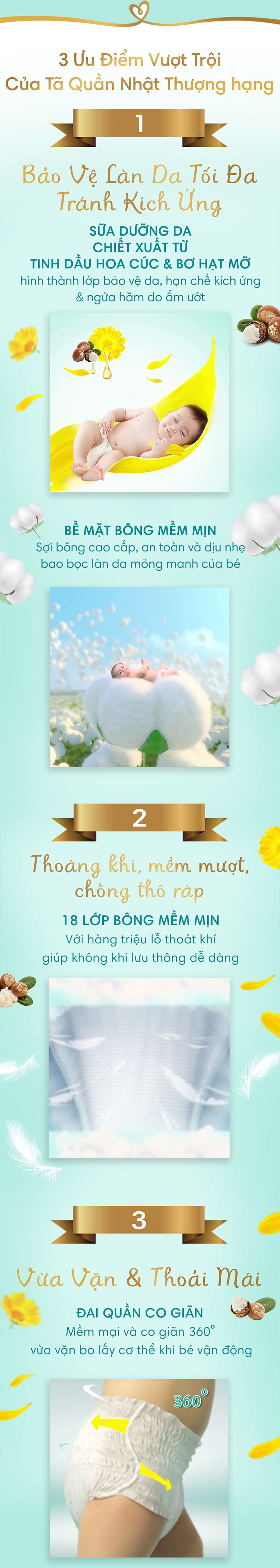 Thùng 3 Tã/ Bỉm Quần PAMPERS Nội Địa Nhật Bản, Size XL (36 miếng, 12-22kg), Cao Cấp Thượng Hạng