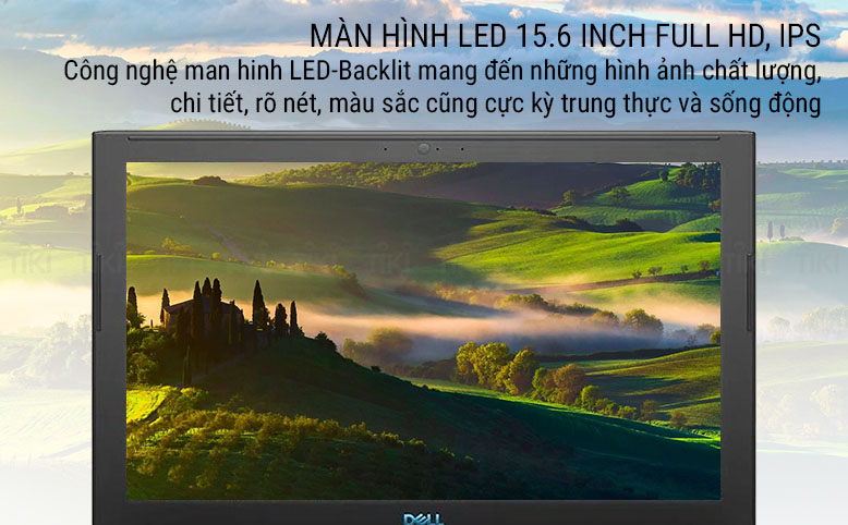 Laptop Dell G7 7588 N7588A Core i7-8750H/Win10 (15.6 inch) - Đen - Hàng Chính Hãng