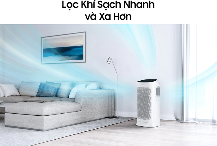 Máy Lọc Không Khí Samsung 60m2 AX60R5080WD - Hàng Chính Hãng