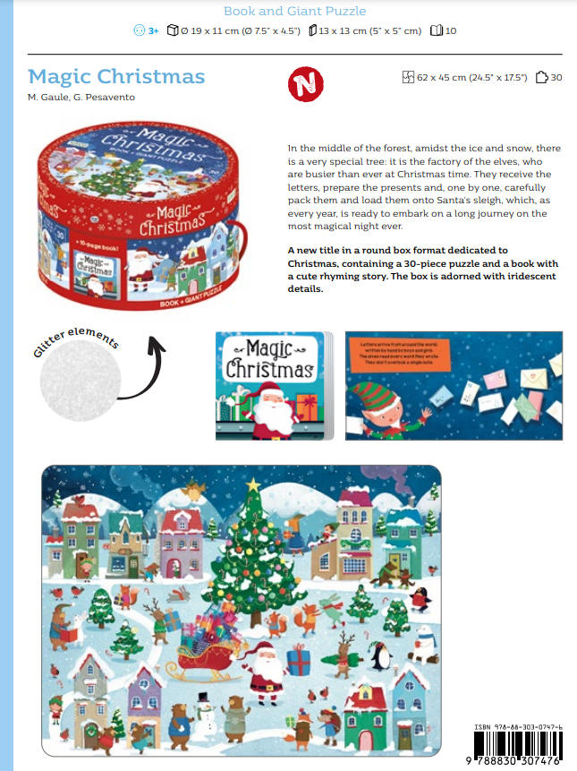Round Boxes - Magic Christmas
