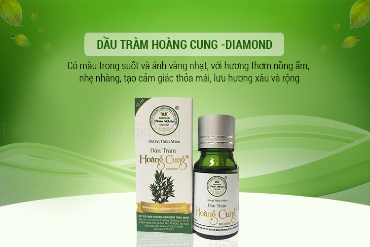 Dầu Tràm Hoàng Cung Diamond - 10ml