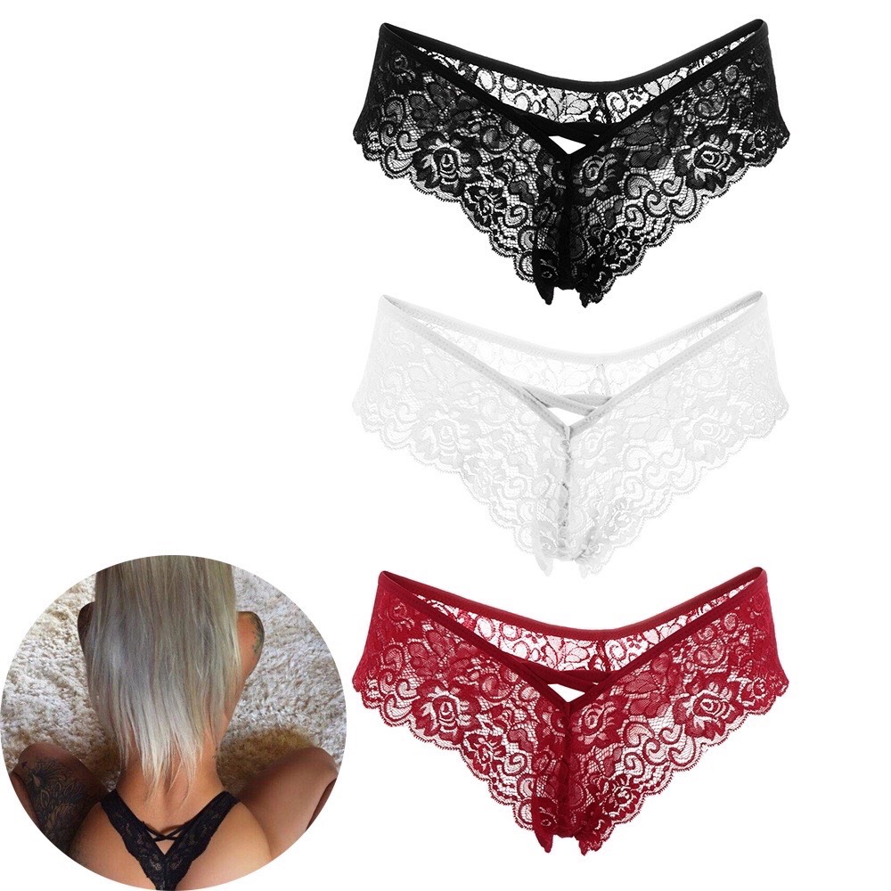 Combo 5 quần lót ren lọt khe sexy cao cấp- GAO 6202 ( Màu ngẩu nhiên)