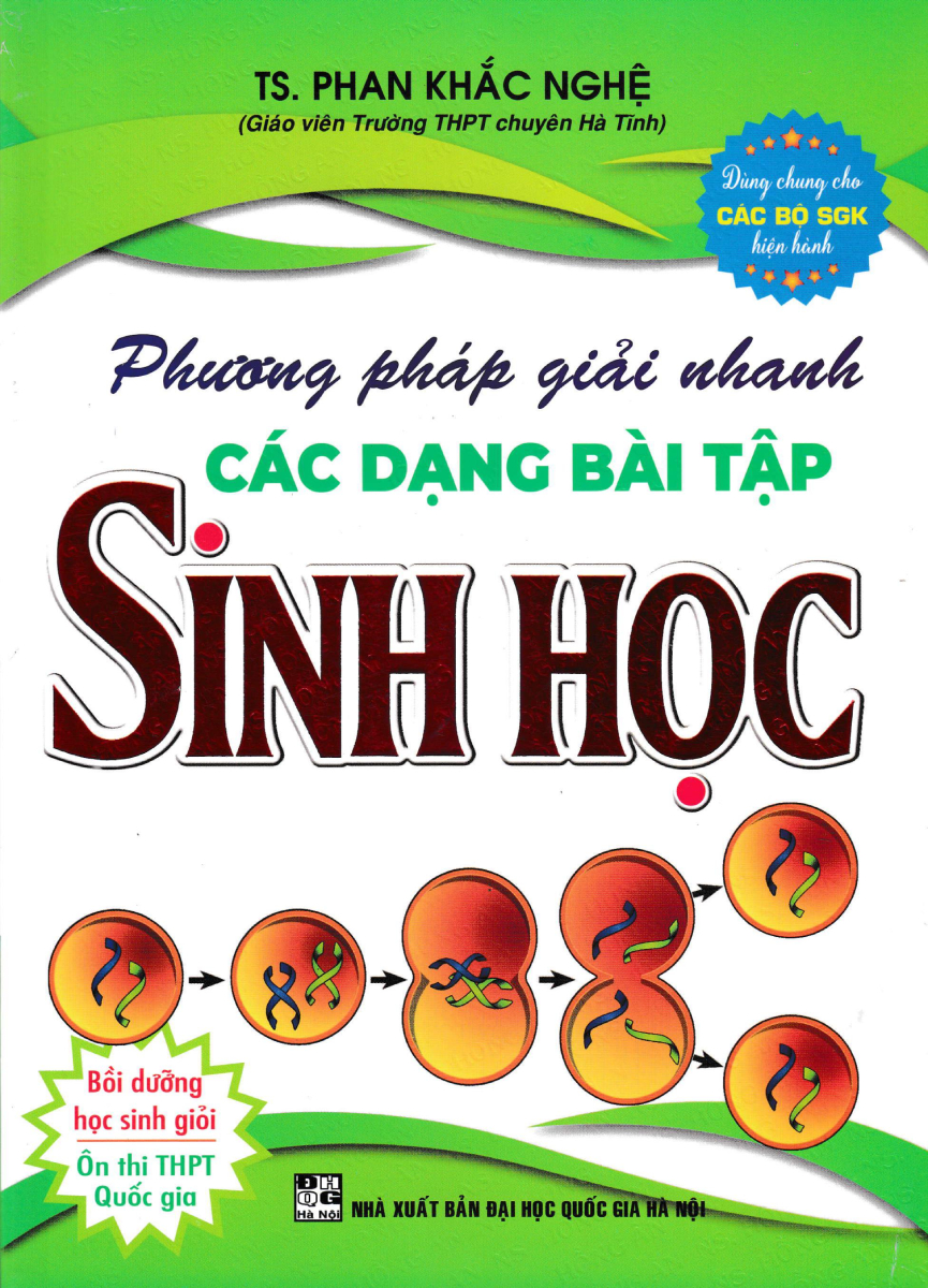 Sách Phương Pháp Giải Nhanh Các Dạng Bài Tập Sinh Học