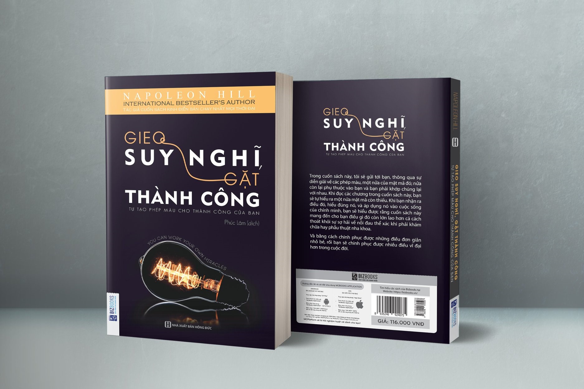 Review sách Gieo suy nghĩ gặt thành công của Napoleon Hill 1 Gieo Suy Nghĩ Gặt Thành Công - Tự Tạo Phép Màu Cho Thành Công Của Bạn | Tiki