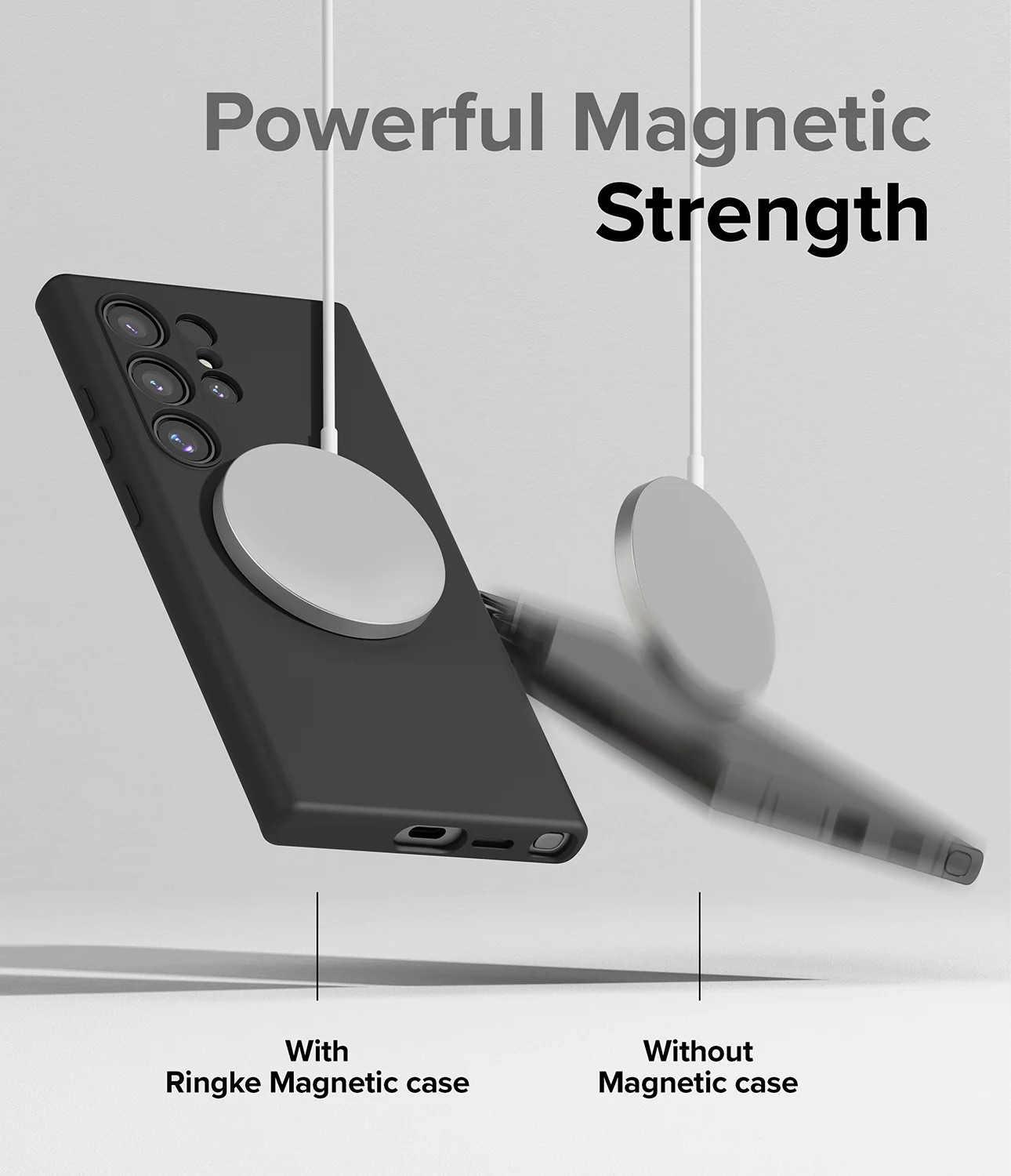 Ốp lưng cho Samsung Galaxy S24 Ultra/S24 RINGKE Silicone Magnetic - Hàng Chính Hãng