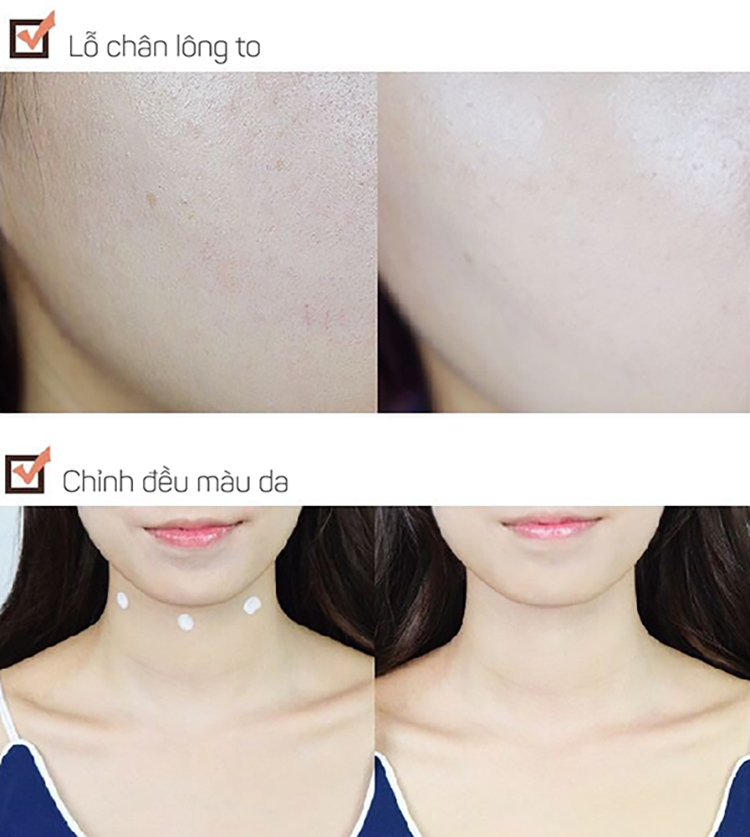 Kem Trang điểm chống nắng MKUP