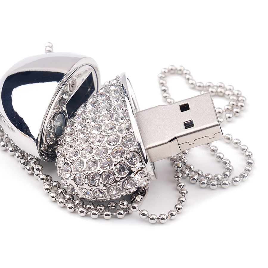 Memory Stick U Disk Portable USB2.0 Heart Shape Computer Storage