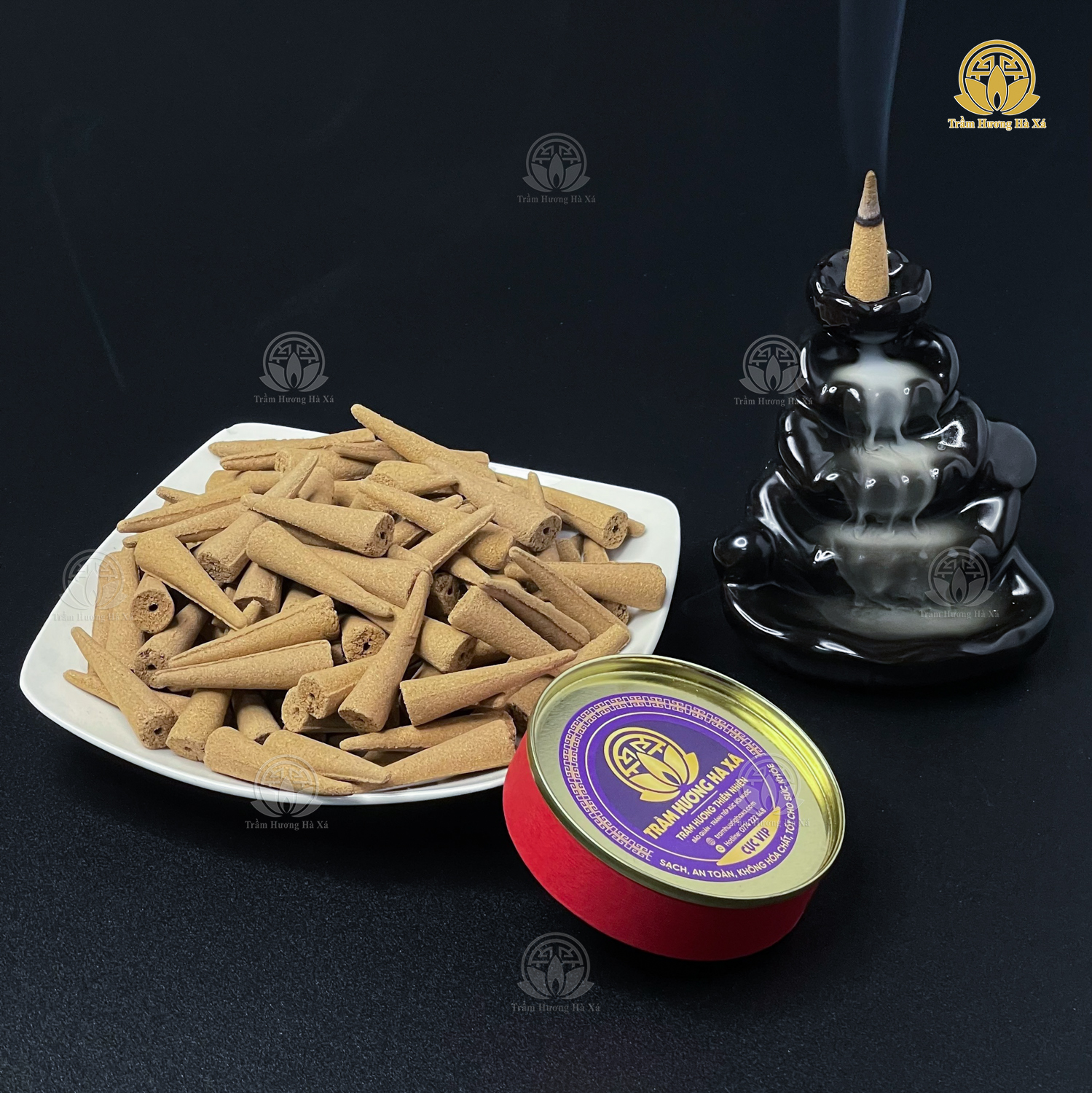 Nhang nụ trầm hương đốt xông nhà tẩy uế HÀ XÁ đồ thờ cúng phong thủy, xua đuổi vận xui, thu hút nguồn năng lượng tích cực, thanh lọc không khí, an toàn cho sức khỏe