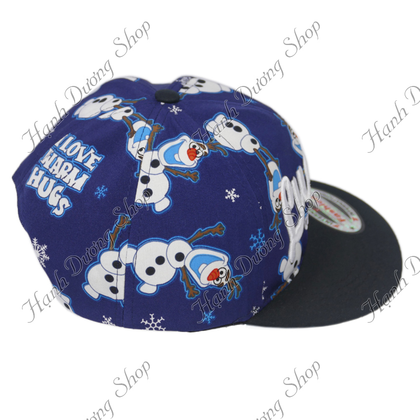 Nón kết hiphop Snapback năng động dành cho trẻ em từ 3 đến 5 tuổi, thiết kế mỏ bằng độc đáo - Hạnh Dương