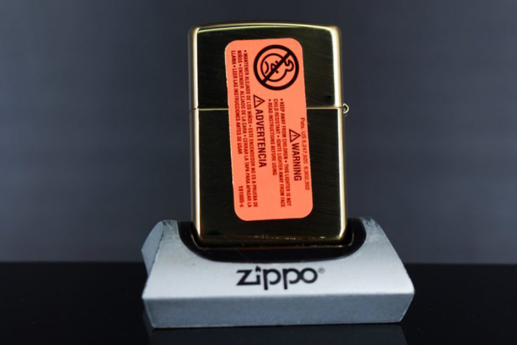 Bật Lửa Zippo 254b American Classic Laser