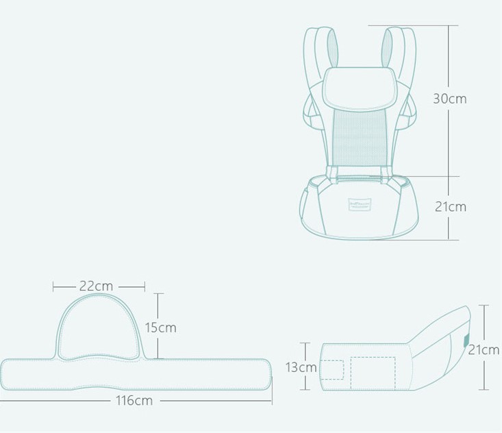 Địu Em Bé Small Harlan