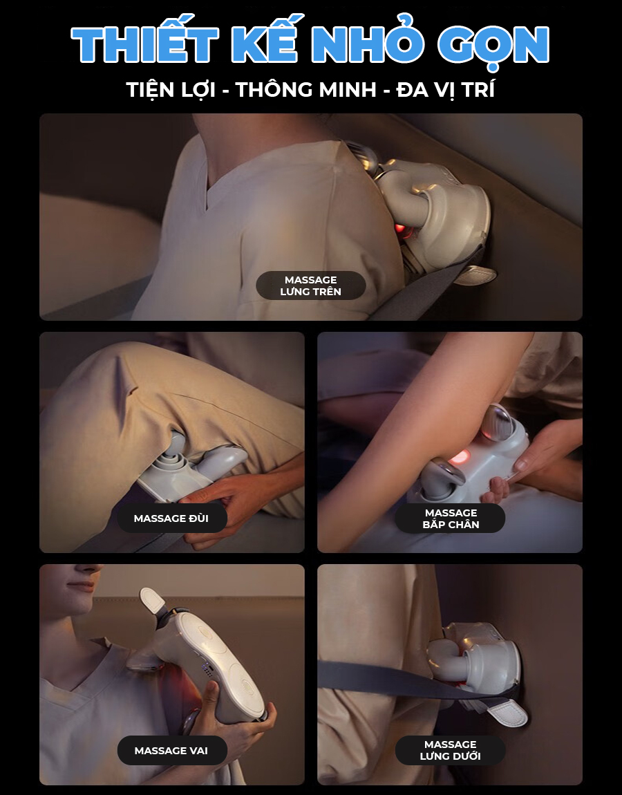 Máy massage cổ vai gáy OKACHI JP-V999