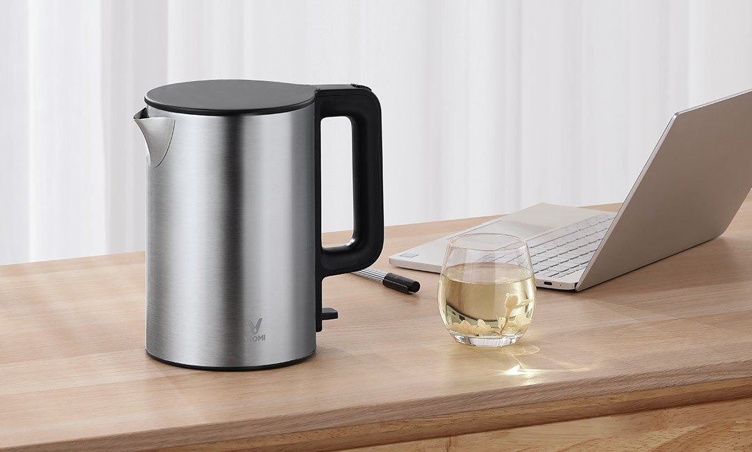 Ấm Điện Đun Nước Nhanh Sôi Thép Không Gỉ 340 Xiaomi Yupin Viomi (1.5l) (1800W)