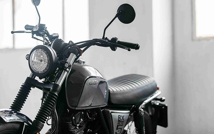 Xe Brixton Classic BX125 (Xám)