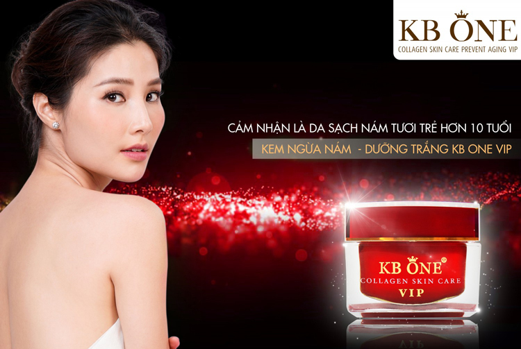 Kem Dưỡng Ngừa Mụn Trắng Da Kb One Vip Đỏ (50g)