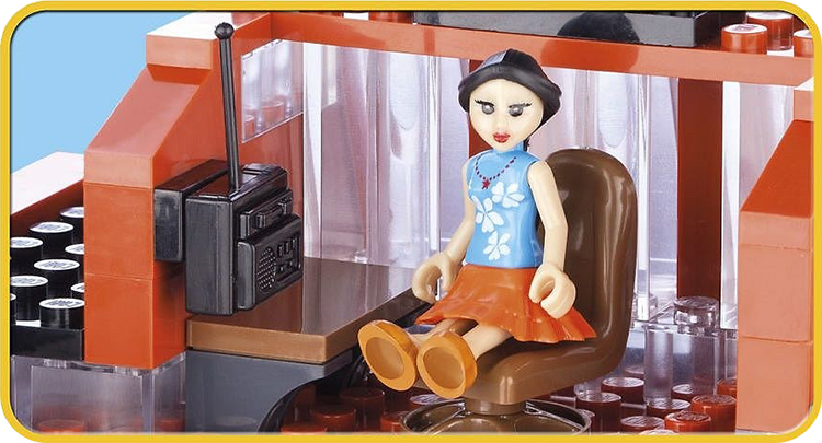Đồ Chơi Lắp Ráp Trạm Cứu Hỏa COBI - 1466