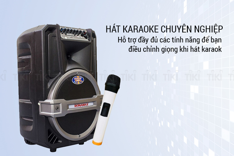 Loa kéo Ronamax T12 (350W) - 3 tấc - Hàng chính hãng