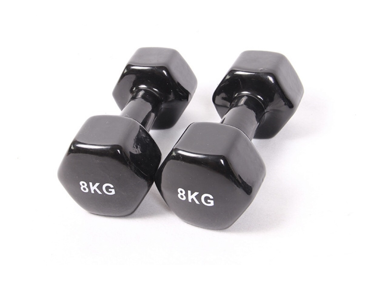 Tạ Tay Nam Nữ 1KG,2KG.3KG,4KG,5KG,6KG,7KG,8KG Bọc Cao Su Trơn Lõi Gang Cao Cấp(SẢN PHẨM LÀ 1 CÁI TƯƠNG ỨNG VỚI KG)