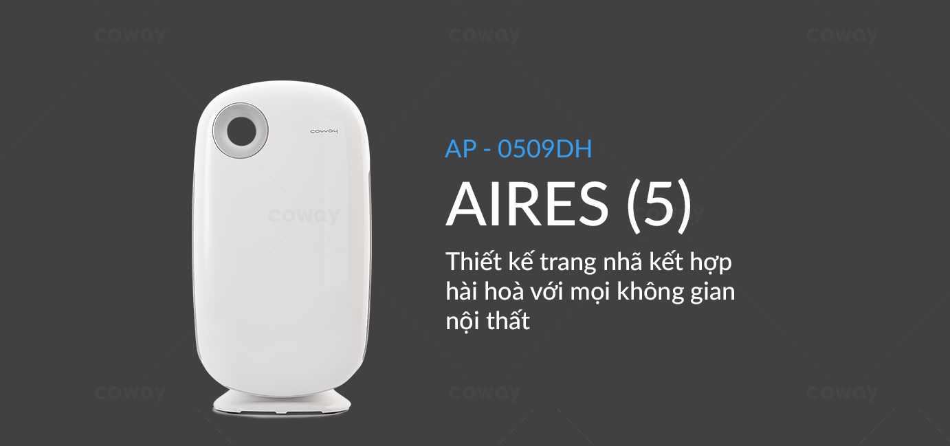 Máy lọc không khí Coway Aires (5) AP-0509DH