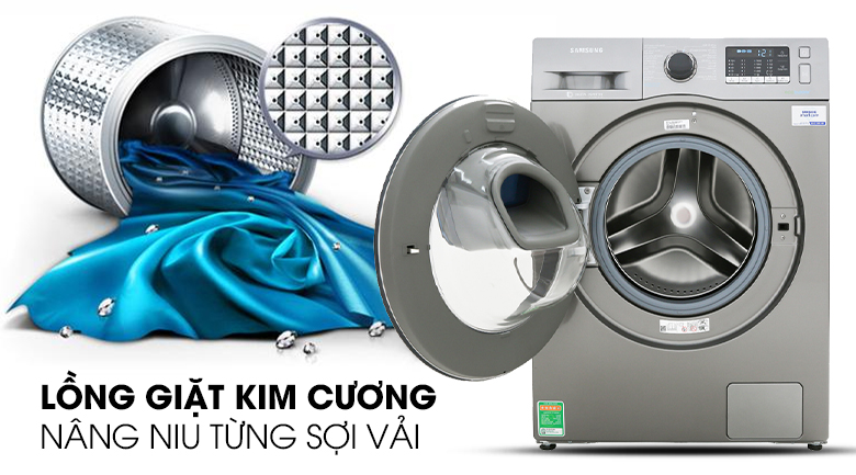Máy giặt Samsung Addwash Inverter 10 kg WW10K54E0UX/SV - Chỉ giao HCM