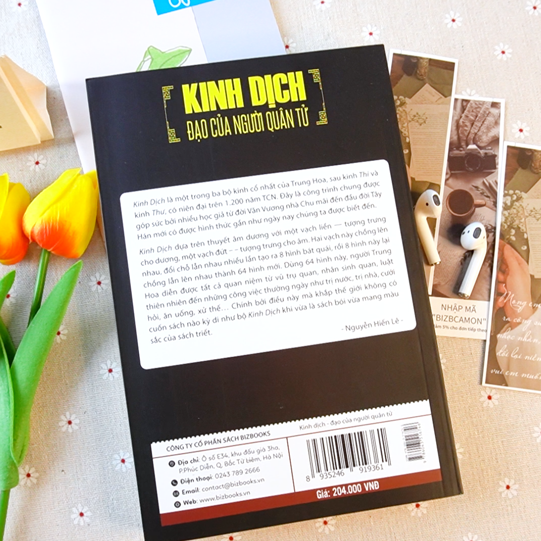 Sách Kinh Dịch Đạo Của Người Quân Tử - Nguyễn Hiến Lê (Tái Bản)