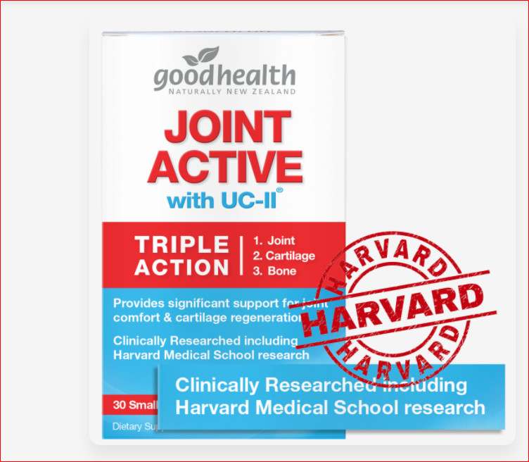 Viên Sụn Khớp Goodhealth Joint Active - Với UC2 Tái Tạo Và Duy Trì Sụn Khớp - Giúp Khớp Khỏe Dễ Dáng Vận Động – 100% Chính Hãng Từ New Zealan