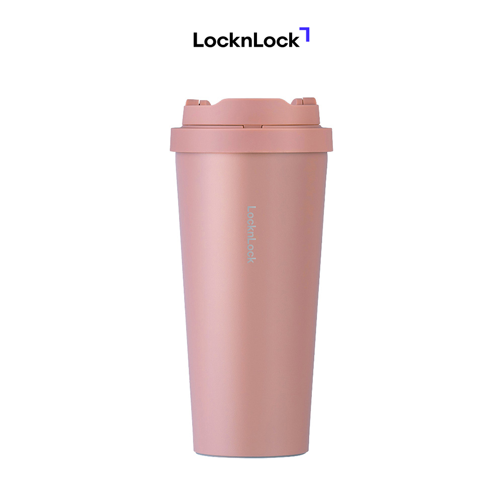 Bình Giữ Nhiệt Lock&Lock Energetic One-Touch Tumbler LHC3249 – 550ML – Hồng