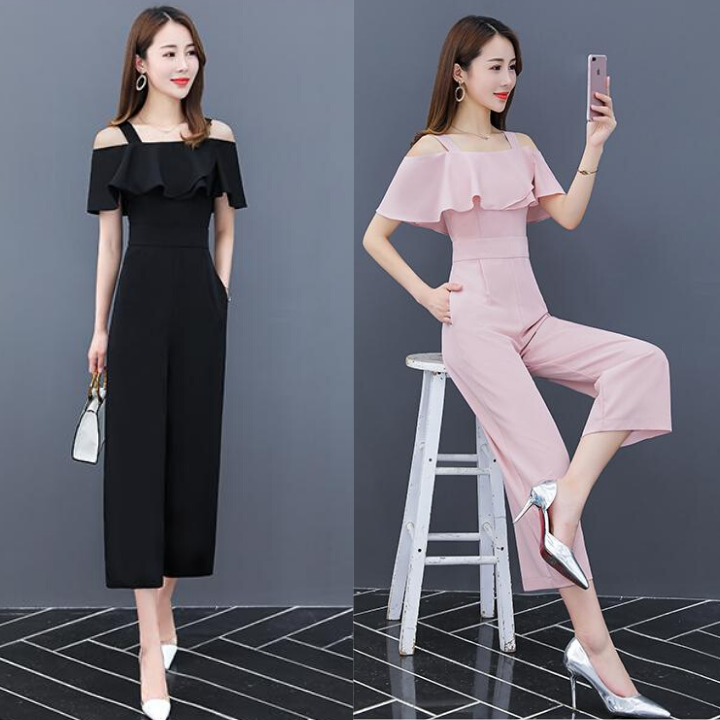 Jumpsuit trơn sang trọng