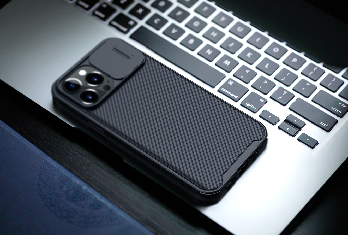 Ốp Nillkin bảo vệ Camera cho iPhone 13 / 13 Pro / 13 Pro Max Nillkin Camshield nắp đậy bảo vệ Camera - Hàng nhập khẩu