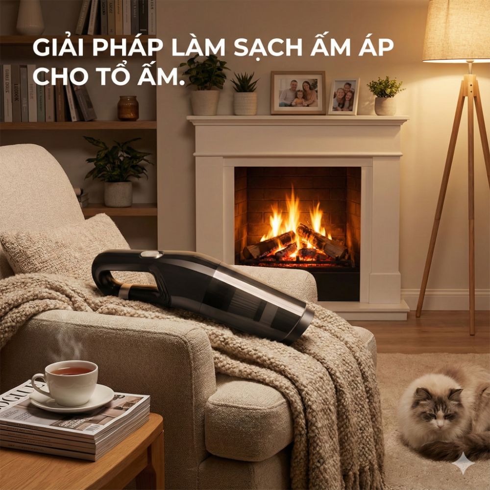 Máy Hút Bụi Không Dây Kachi Mk364 pin 3600mAh - Hàng chính hãng