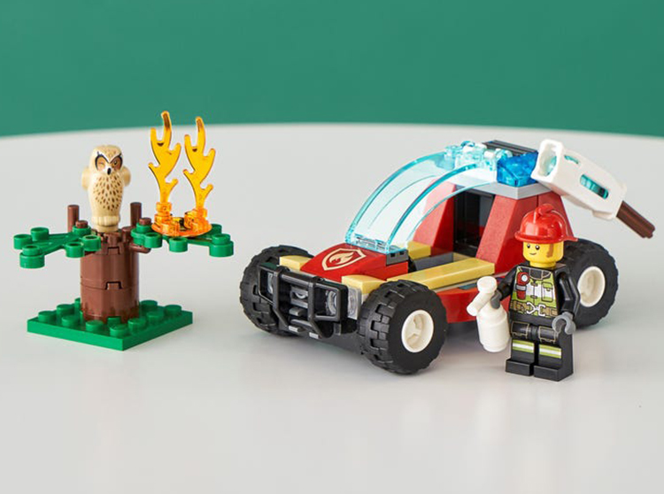 Đồ Chơi Lắp Ghép LEGO City Lực Lượng Cứu Hỏa Rừng 60247